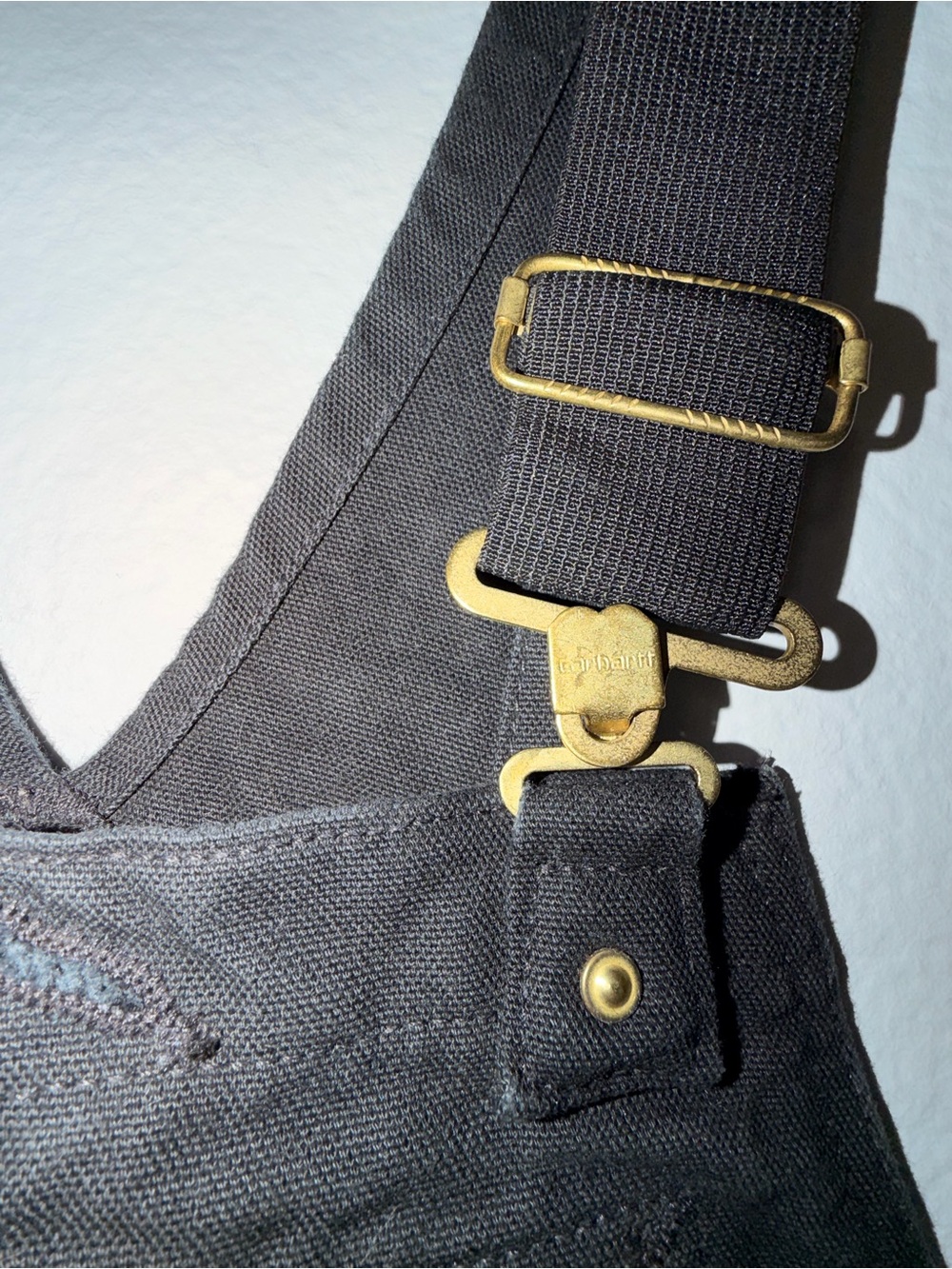 Carhartt Black Workwear Bib Overalls - Picture 5 of 12